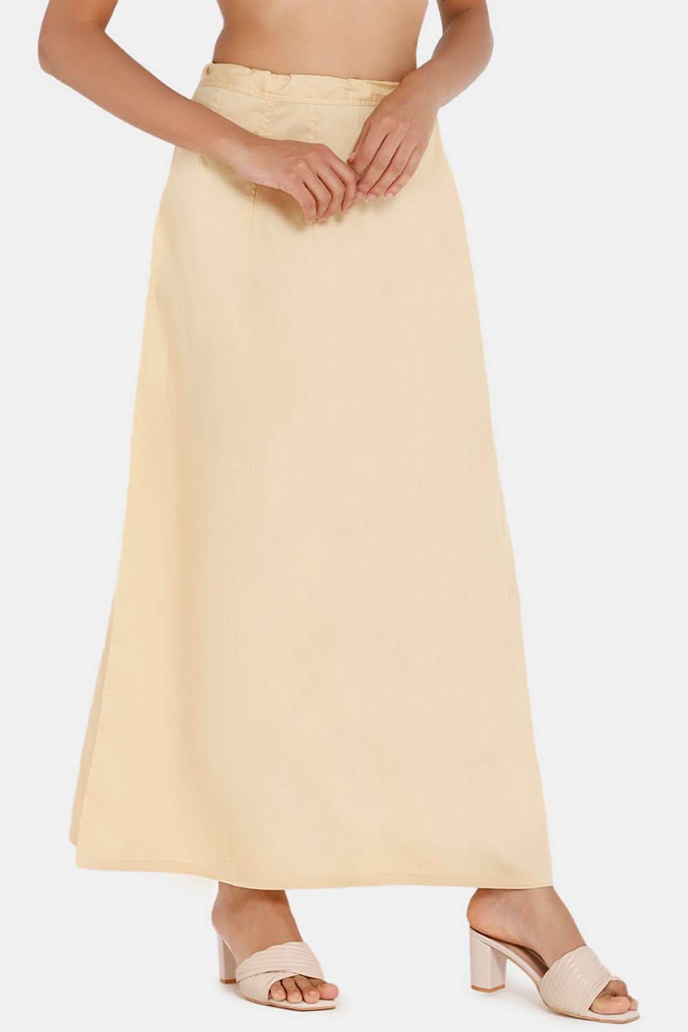 Premium 100% Cotton Saree Inskirt in Popular Colors | Naidu 6-Part Saree Hall Petticoat HC36 - Naidu Hall Family Store