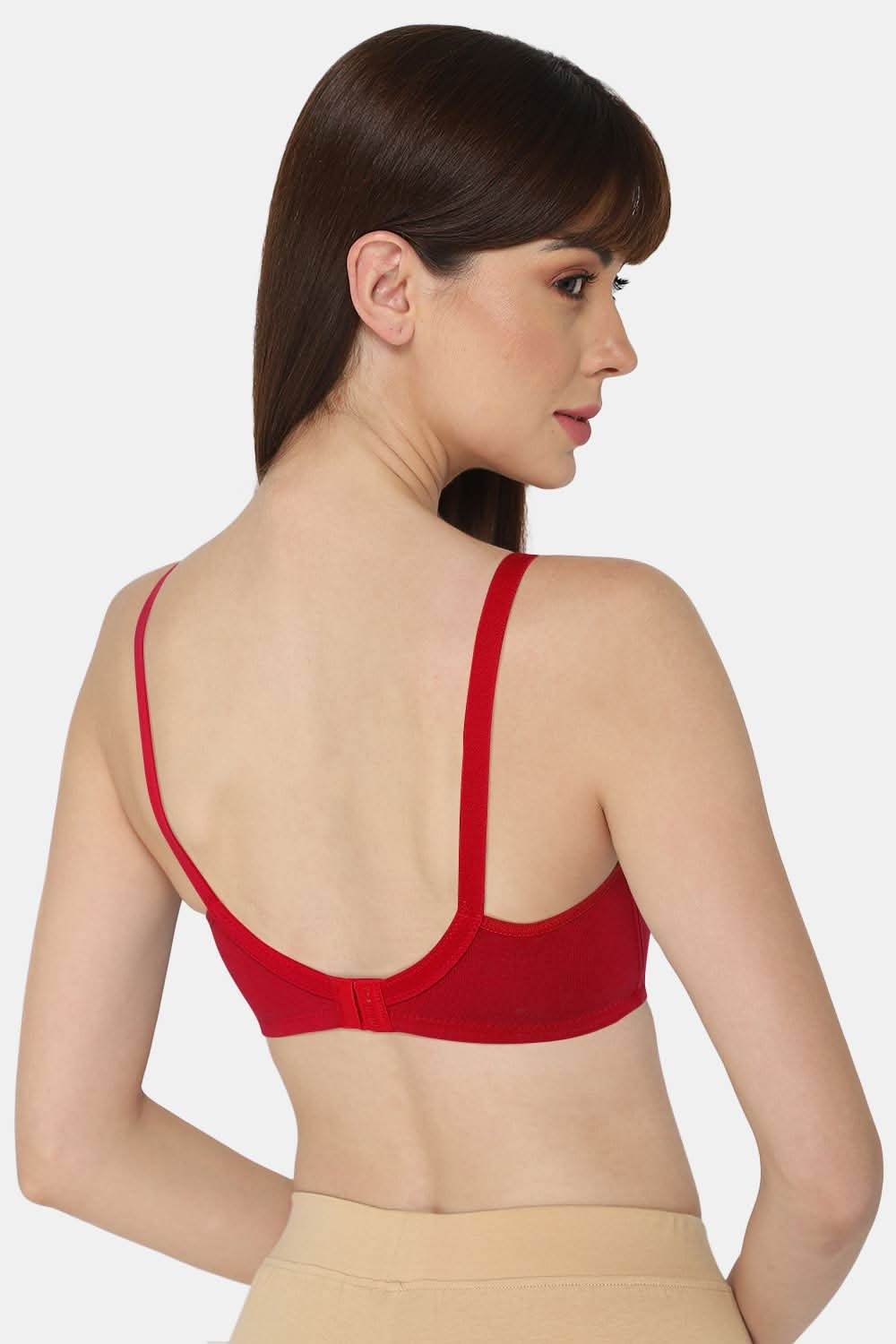 High Coverage Non-Wired Non-Padded Intimacy T-shirt Saree Bra - ES02 - Bright Shade - Naidu Hall Family Store