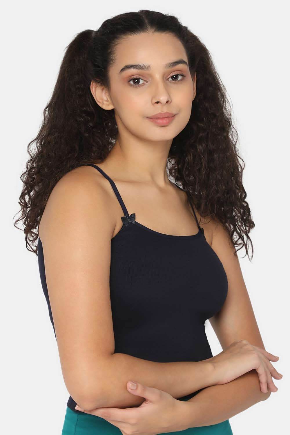 Intimacy Full Coverage Non-Padded Cotton Slip Camisole – IN02 | Wire-Free & Moisture-Wicking Design - Naidu Hall Family Store
