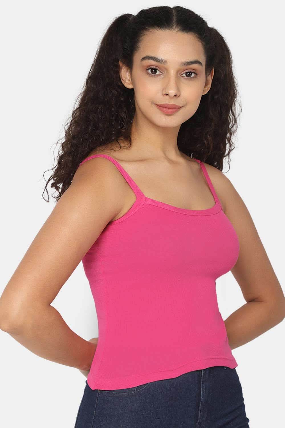 Intimacy Full Coverage 100% Cotton Slip Camisole – IN01 | Non-Padded & Seamless Comfort for Everyday Wear - Naidu Hall Family Store