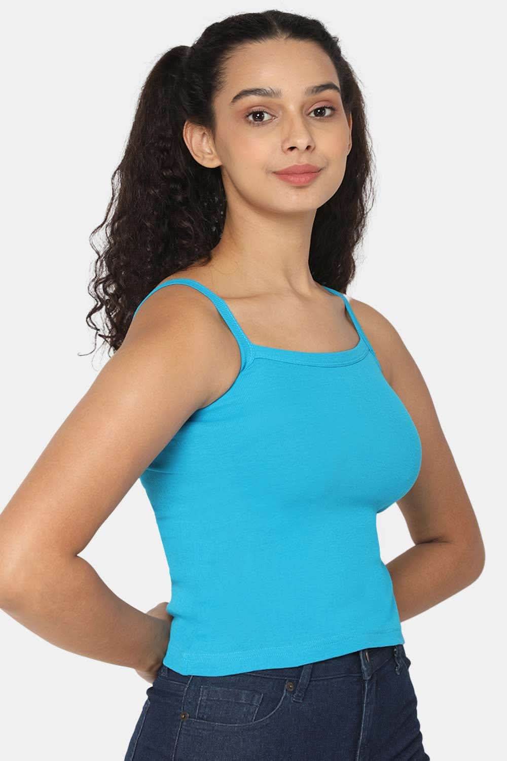 Intimacy Full Coverage 100% Cotton Slip Camisole – IN01 | Non-Padded & Seamless Comfort for Everyday Wear - Naidu Hall Family Store