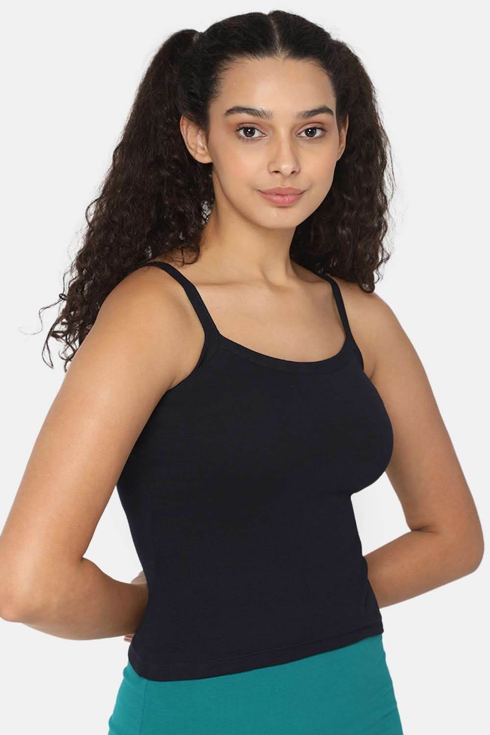 Intimacy Full Coverage 100% Cotton Slip Camisole – IN01 | Non-Padded & Seamless Comfort for Everyday Wear - Naidu Hall Family Store