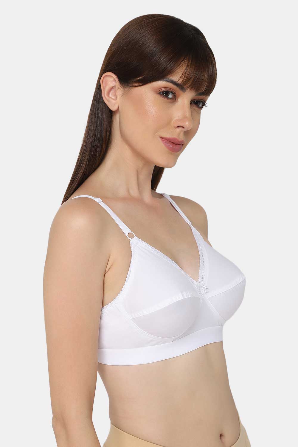 YOUNG UNDERWEAR, Women's 100% Cotton Bra, Ultimate Comfort,  Breathability, and Support