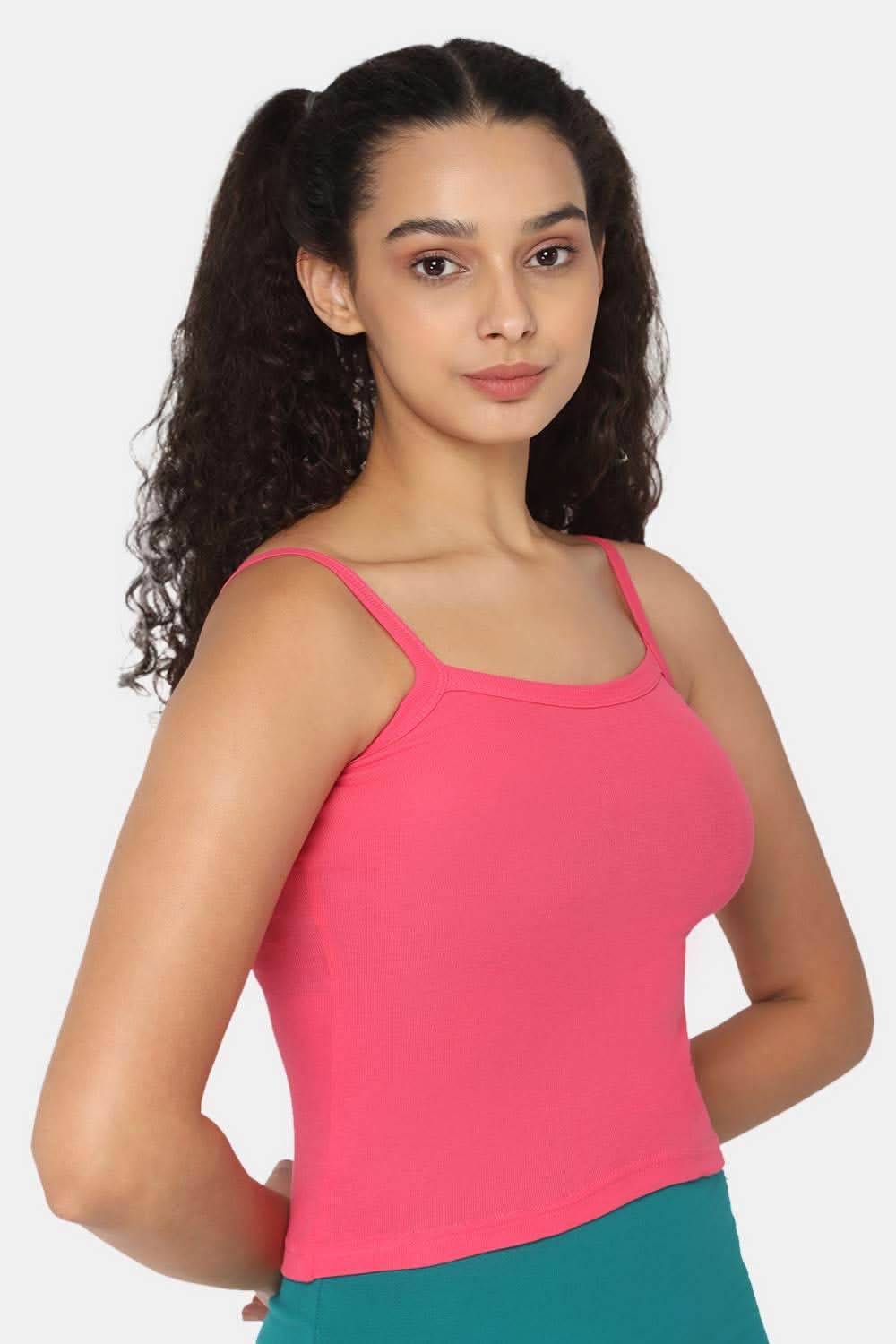 Intimacy Full Coverage 100% Cotton Slip Camisole – IN01 | Non-Padded & Seamless Comfort for Everyday Wear - Naidu Hall Family Store
