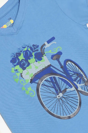 The Young Future Girls T-shirt - Blue - SC10