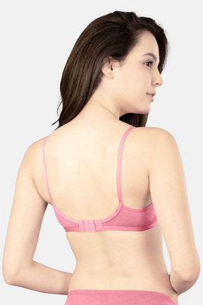 Intimacy Everyday Ethnic and Traditional wear Bra - INT27 Size   32B Color Blue Atoll