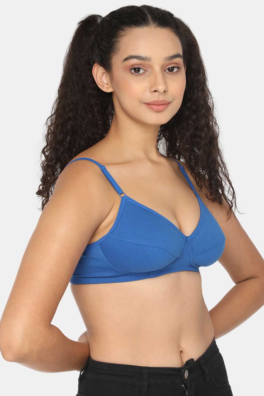 Naiduhall Saree Bra - Glori Size   30B Color BLUEATOLL