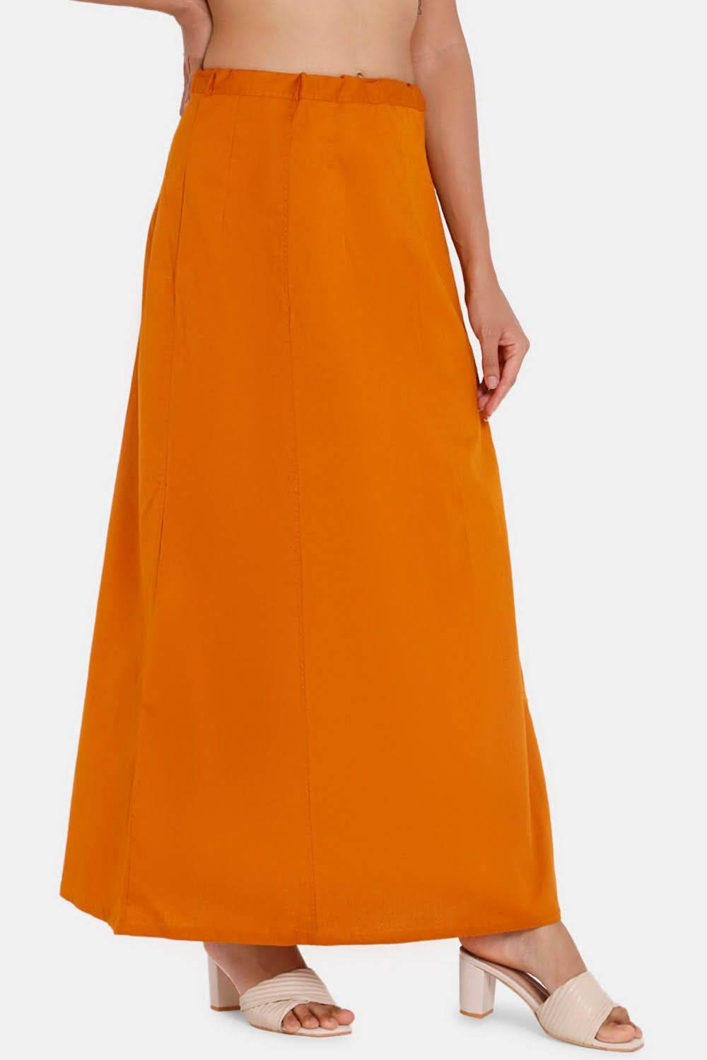 Premium 100% Cotton Saree Inskirt in Popular Colors | Naidu 6-Part Saree Hall Petticoat HC36 - Naidu Hall Family Store