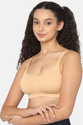 Full Coverage Non-Padded Intimacy Non- Wired Teenager Bra - UF01