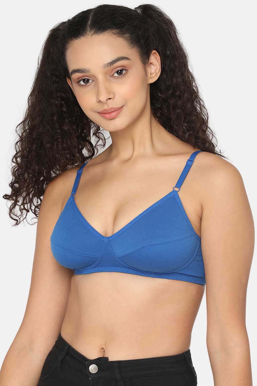 Naiduhall Saree Bra - Glori Size   30B Color BLUEATOLL