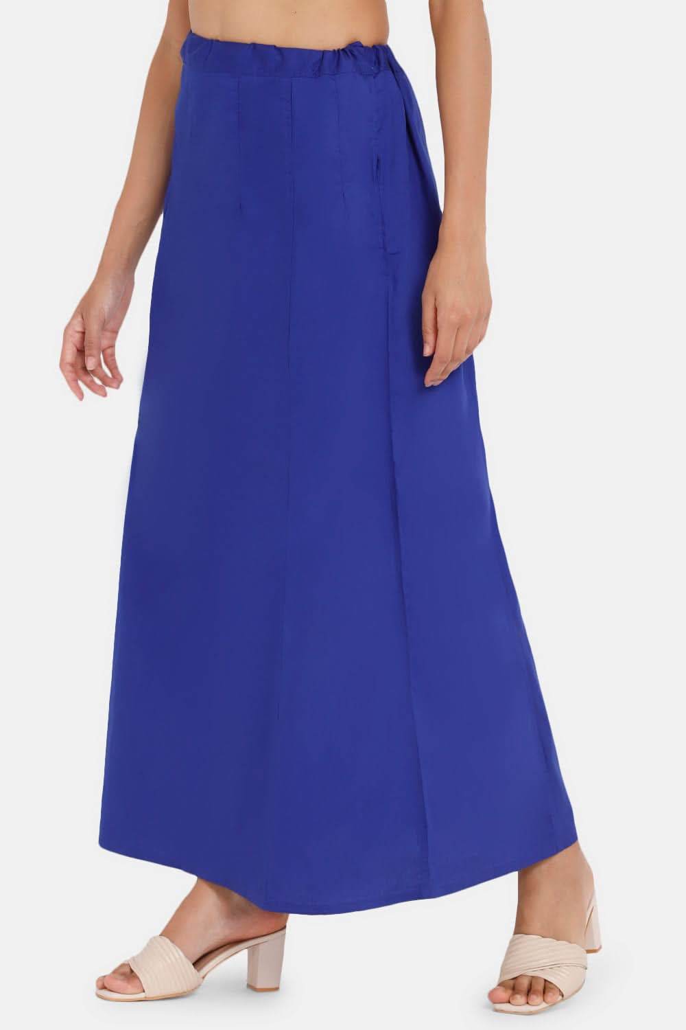 Premium 100% Cotton Saree Inskirt in Popular Colors | Naidu 8-Part Saree Hall Petticoat HC50 - Naidu Hall Family Store