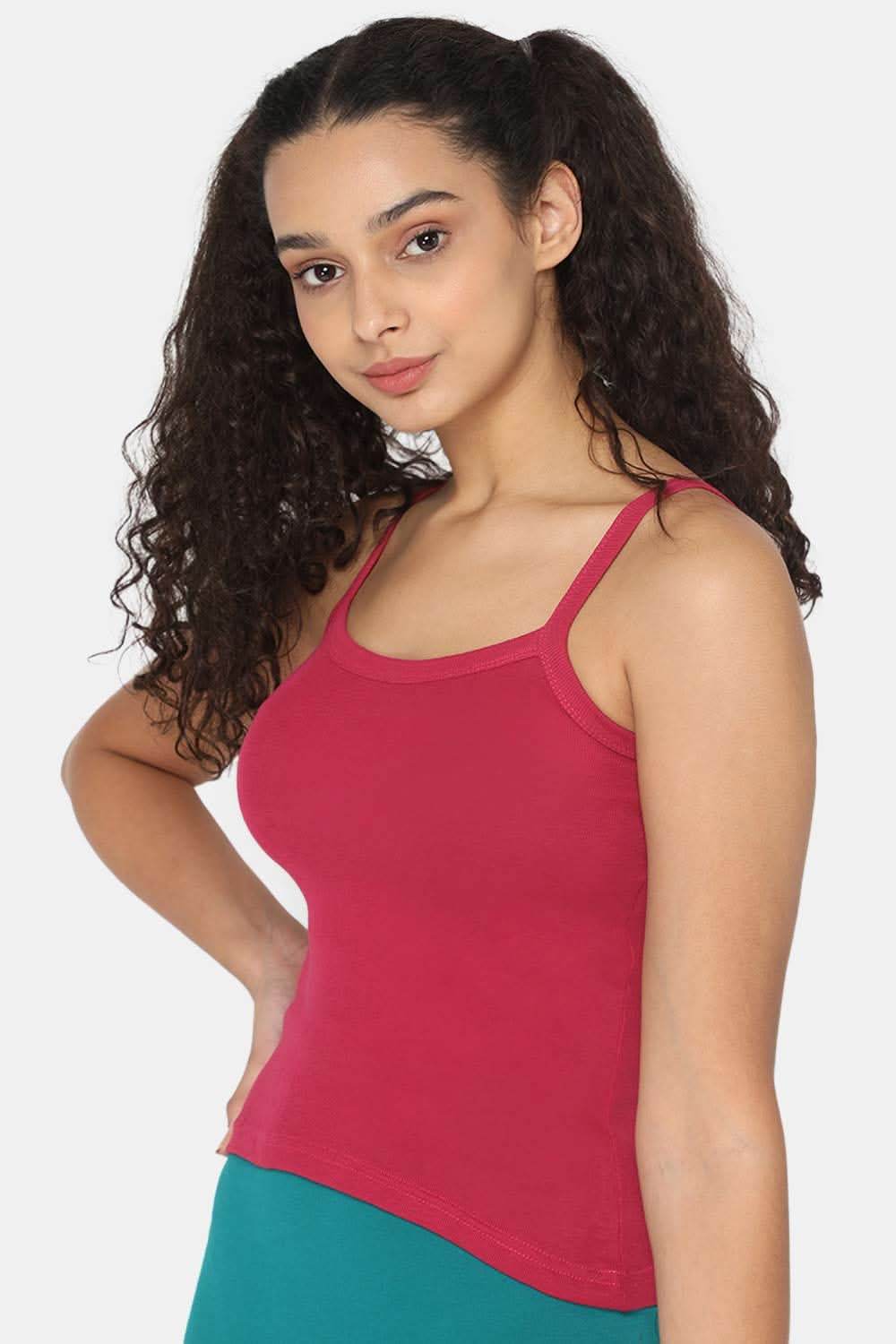 Intimacy Full Coverage 100% Cotton Slip Camisole – IN01 | Non-Padded & Seamless Comfort for Everyday Wear - Naidu Hall Family Store