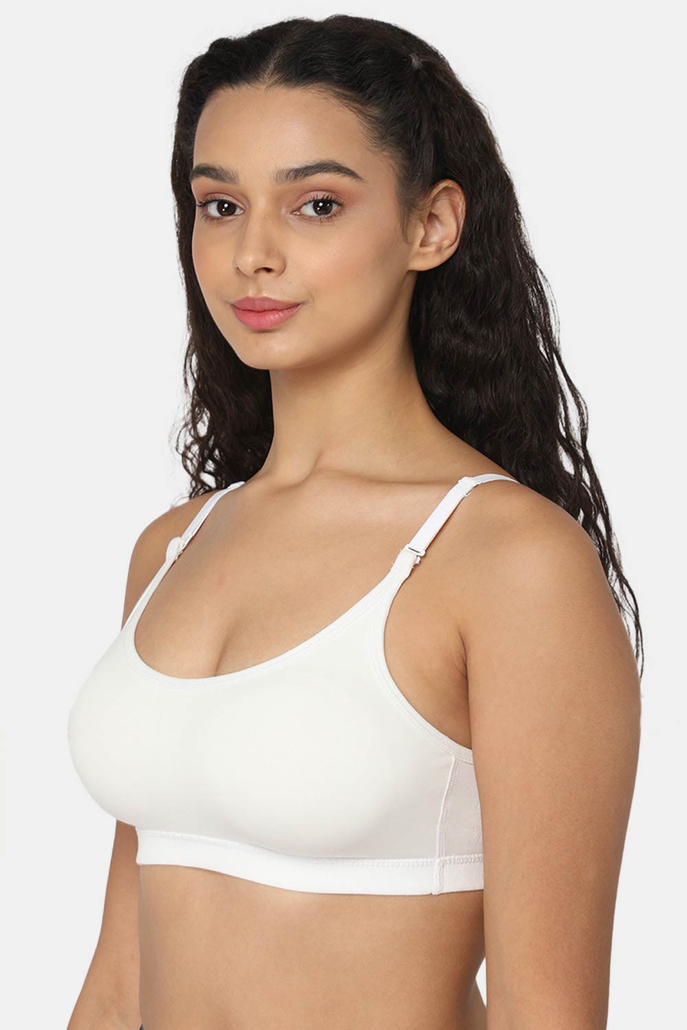 Intimacy Non- Wired Teenager Bra -   White