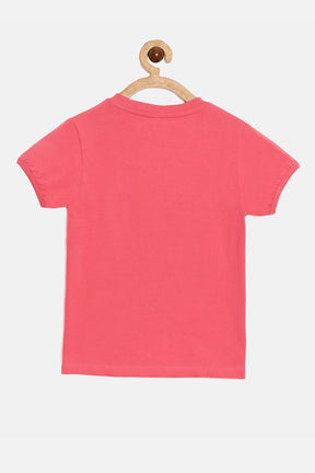 The Young Future Girls T-shirt - Peach - SG12
