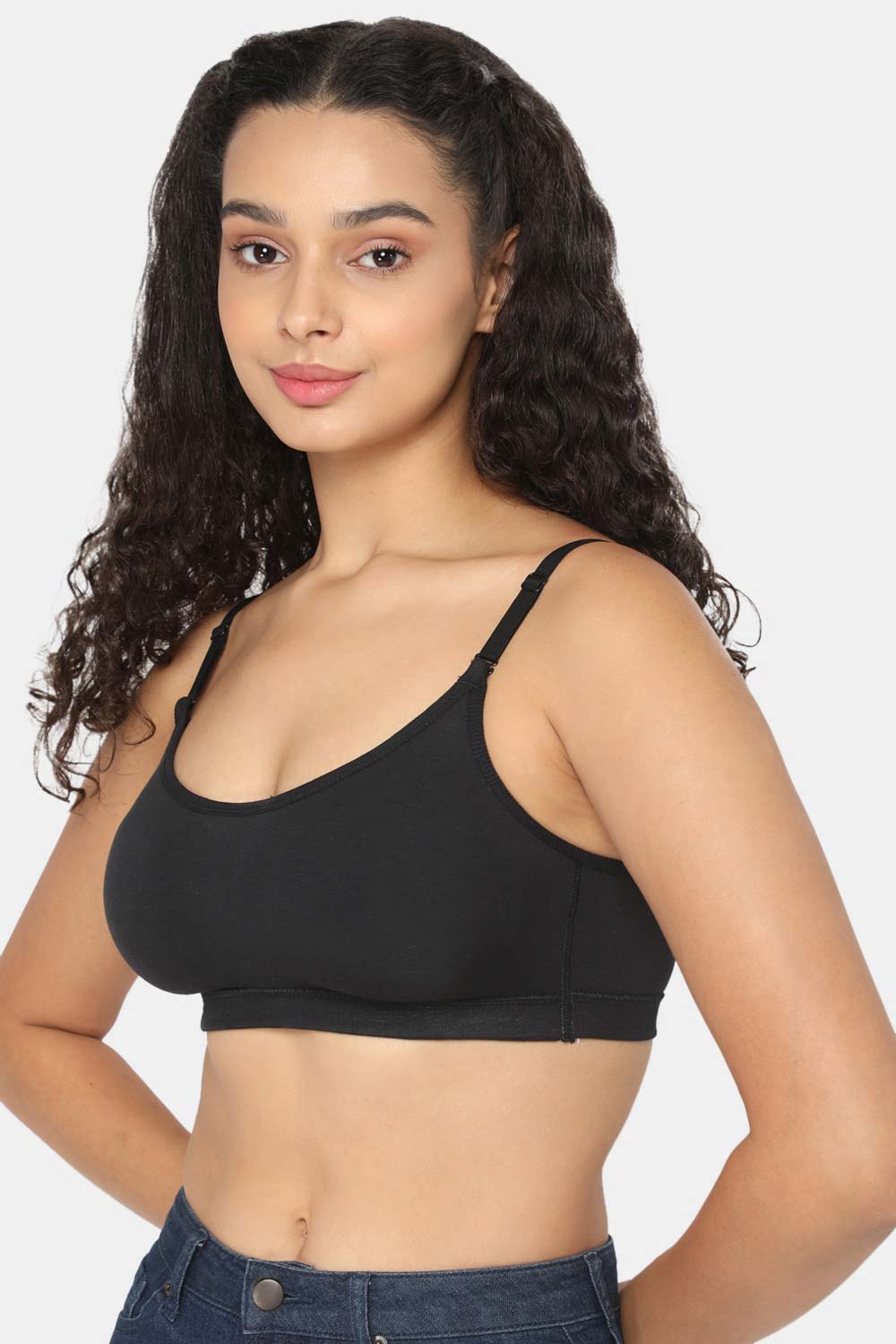 Intimacy Non- Wired Teenager Bra -  Black