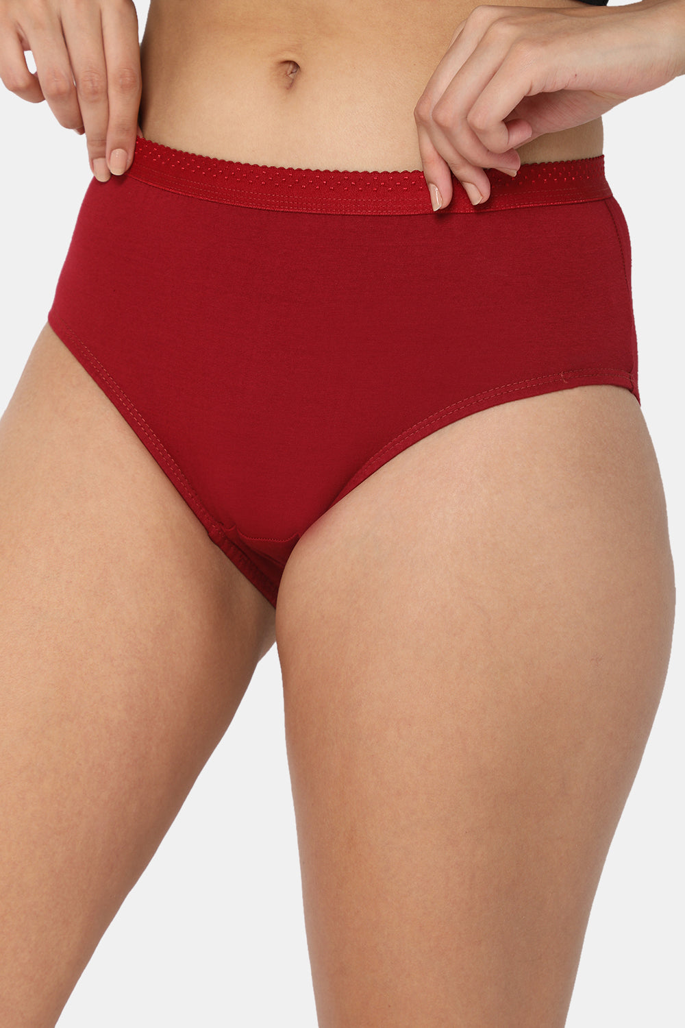 Intimacy Classic Dark Plain Panty - Outer Elastic - Pack of 3