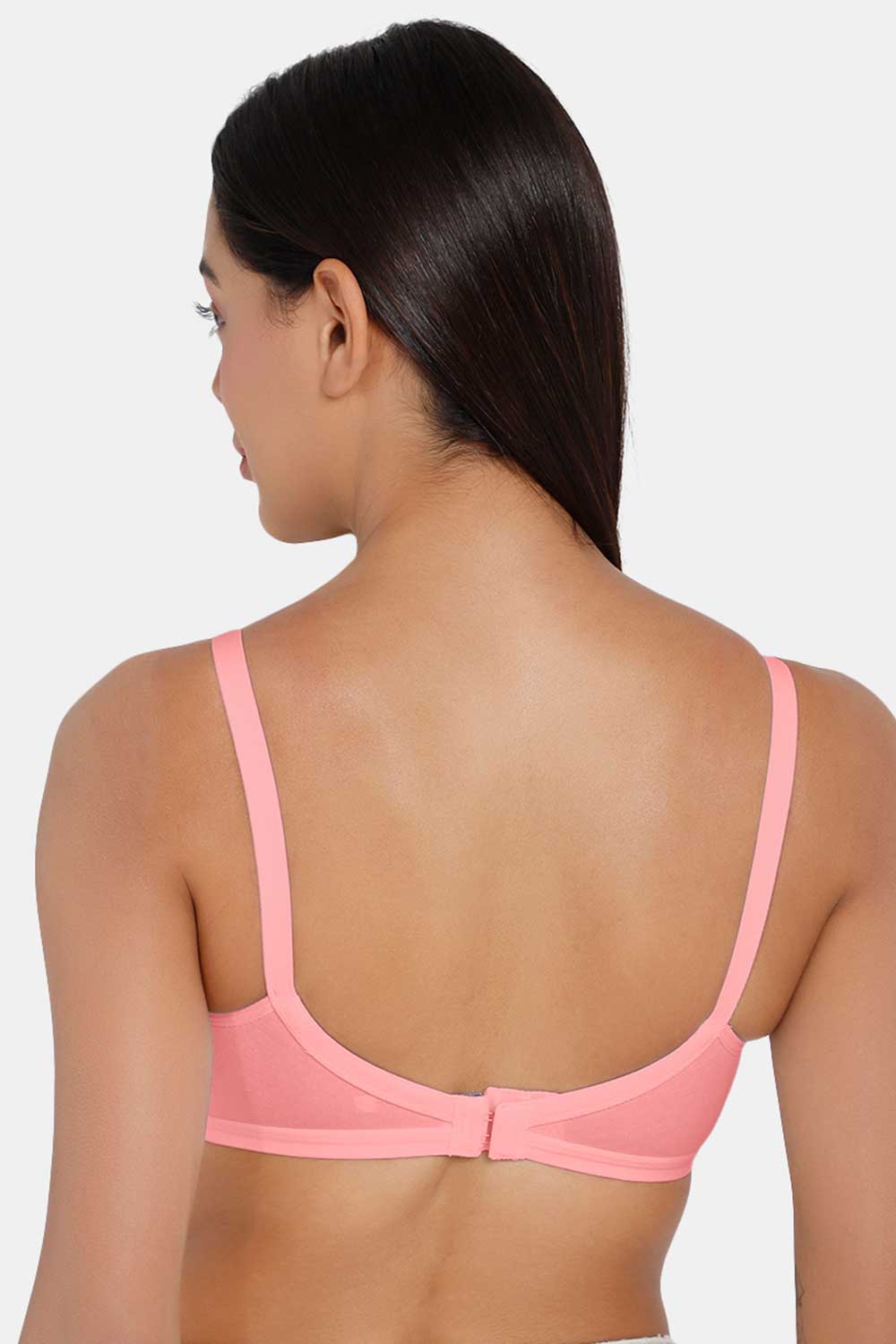 Naidu Hall High Coverage T-Shirt Bra-Baby Pink