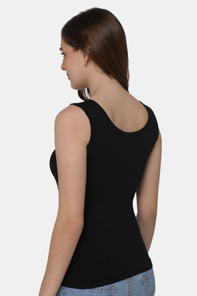 Intimacy Tanktop - IN07 Size   S Color ANTHRAMELANGE