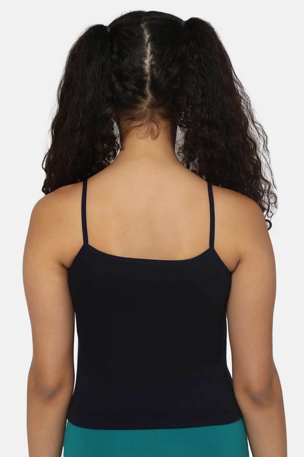 Intimacy Full Coverage Non-Padded Cotton Slip Camisole – IN02 | Wire-Free & Moisture-Wicking Design - Naidu Hall Family Store