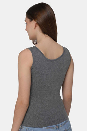 Intimacy Tanktop - IN07 Size   S Color ANTHRAMELANGE