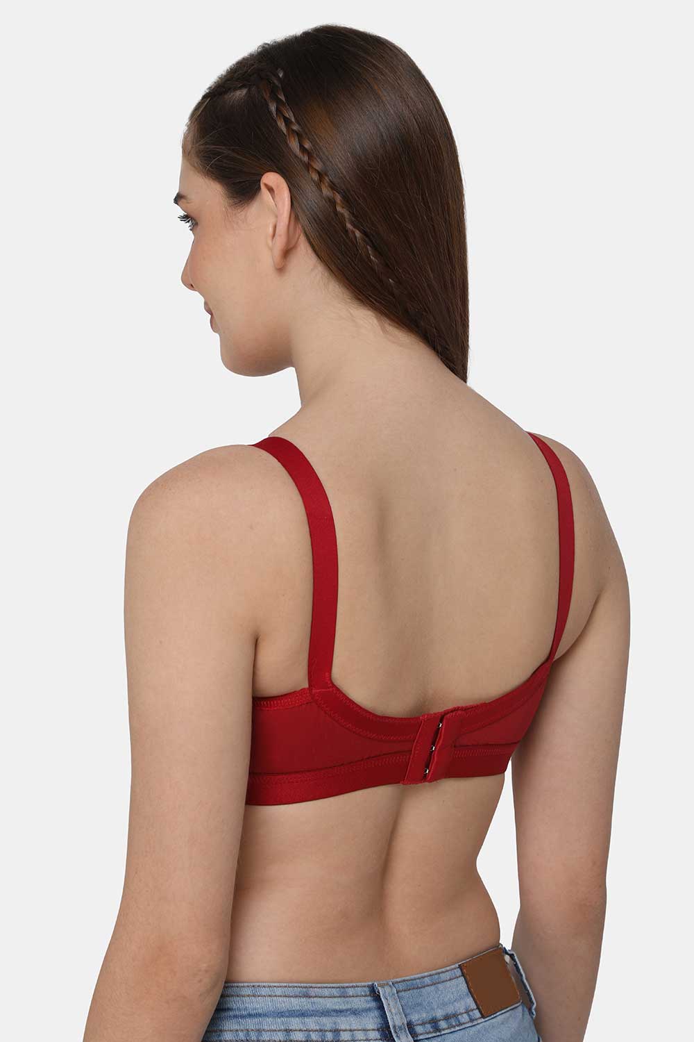 Intimacy Bra - Full Figure - Red Size   32B Color RED