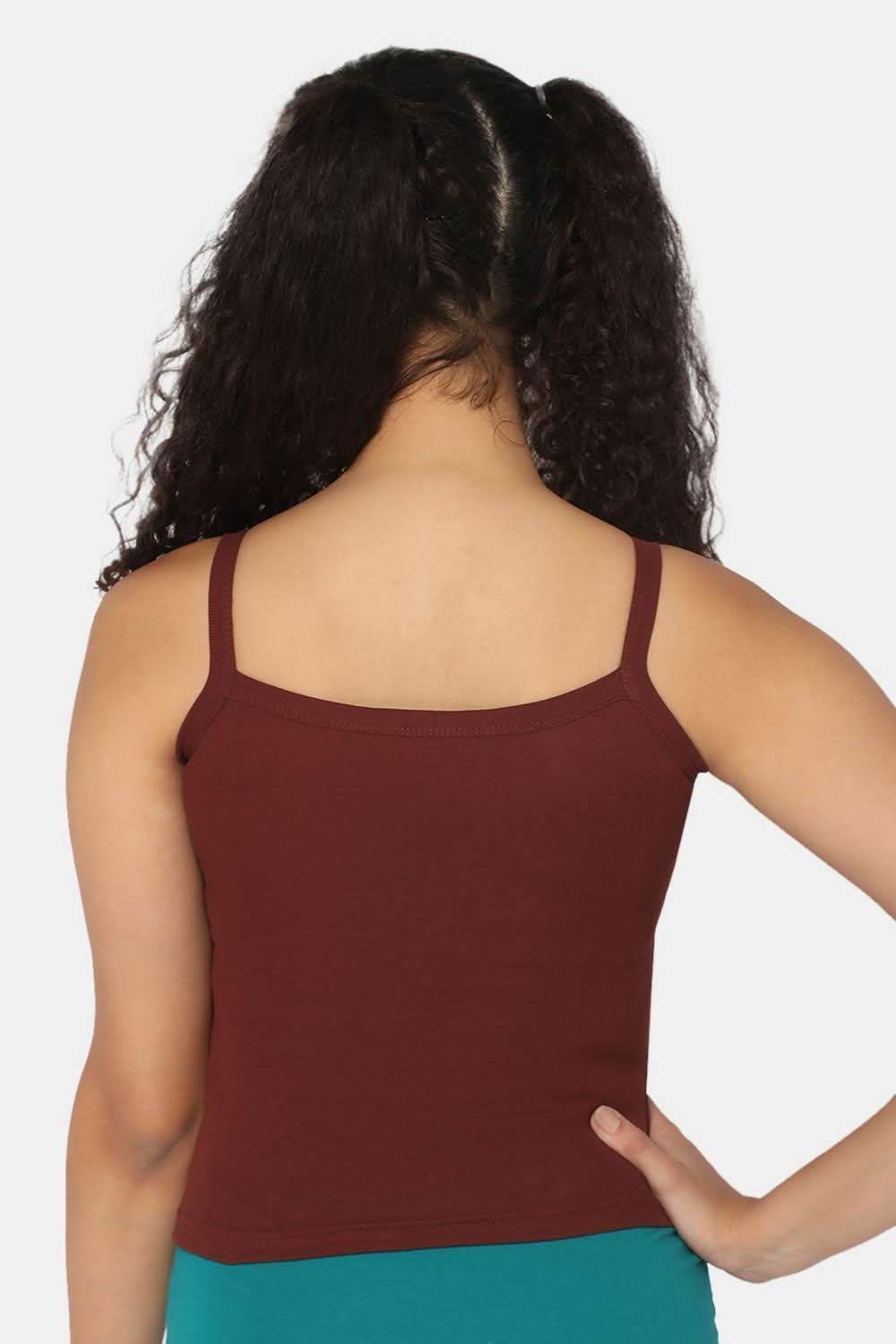 Intimacy Full Coverage 100% Cotton Slip Camisole – IN01 | Non-Padded & Seamless Comfort for Everyday Wear - Naidu Hall Family Store