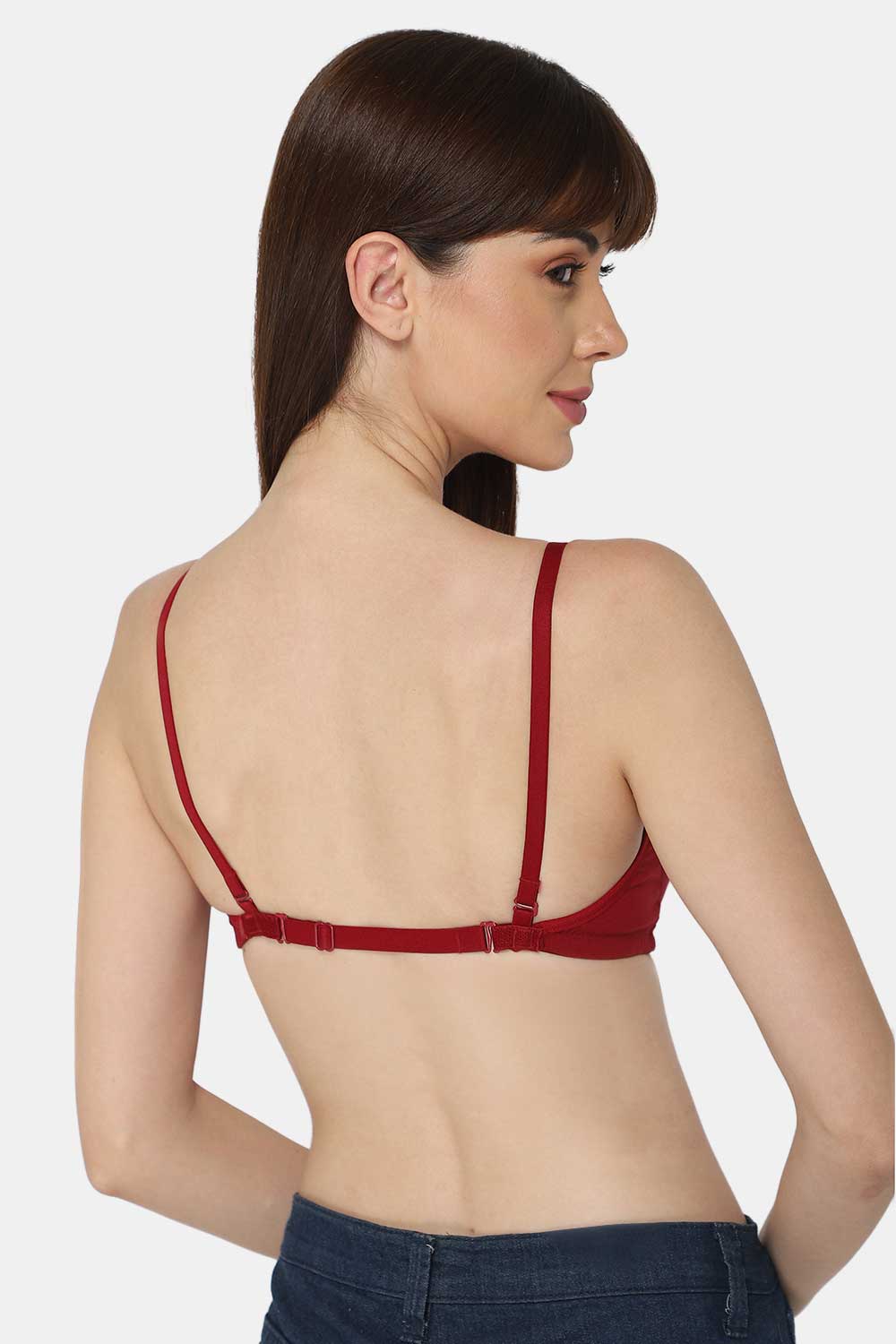 Medium Coverage Non-Wired Premium Cotton Wire-free Intimacy Padded Backless  Bra - UC11