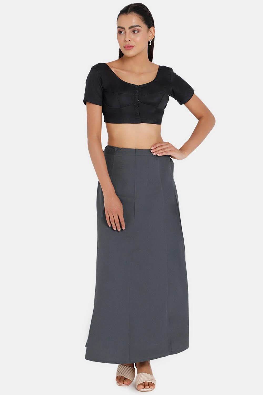 Premium 100% Cotton Saree Inskirt in Popular Colors | Naidu 8-Part Saree Hall Petticoat HC50 - Naidu Hall Family Store