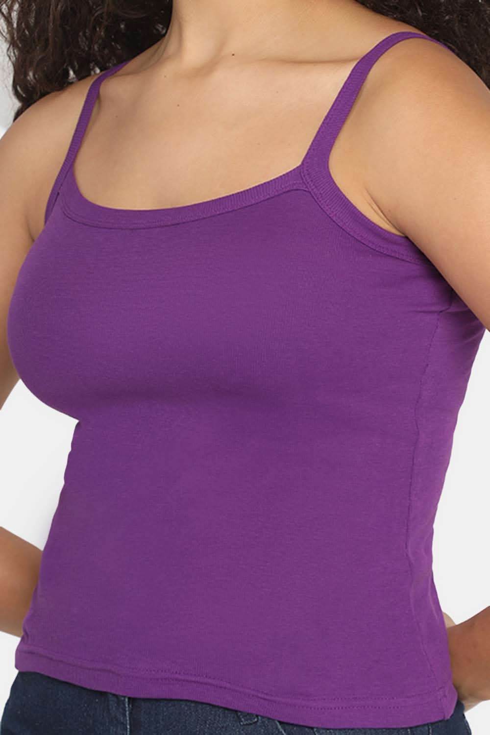 Intimacy Full Coverage 100% Cotton Slip Camisole – IN01 | Non-Padded & Seamless Comfort for Everyday Wear - Naidu Hall Family Store