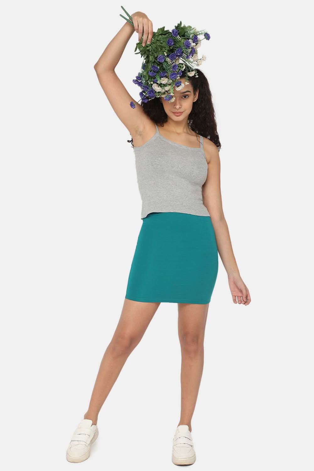 Intimacy Full Coverage 100% Cotton Slip Camisole – IN01 | Non-Padded & Seamless Comfort for Everyday Wear - Naidu Hall Family Store