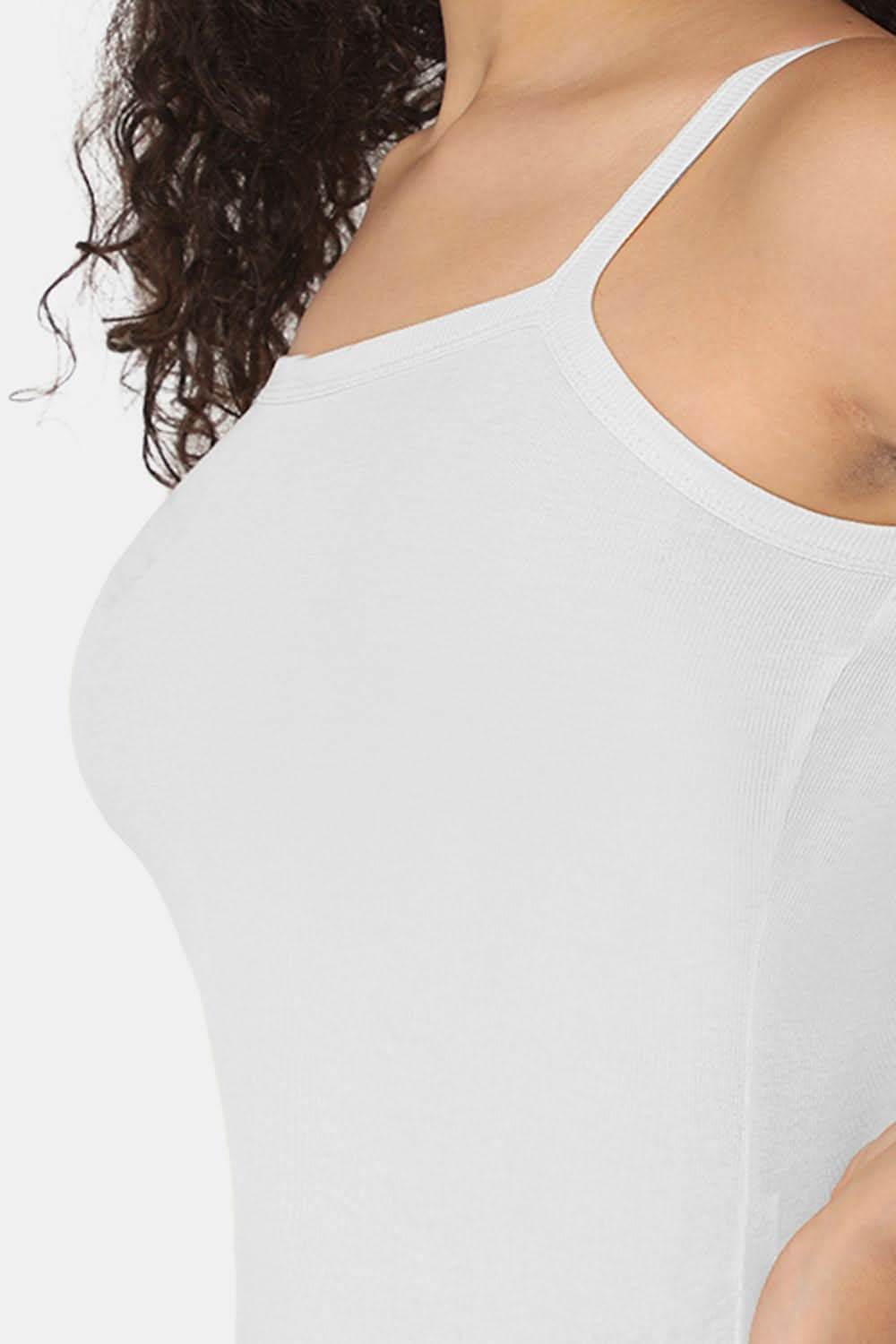 Intimacy Full Coverage 100% Cotton Slip Camisole – IN01 | Non-Padded & Seamless Comfort for Everyday Wear - Naidu Hall Family Store