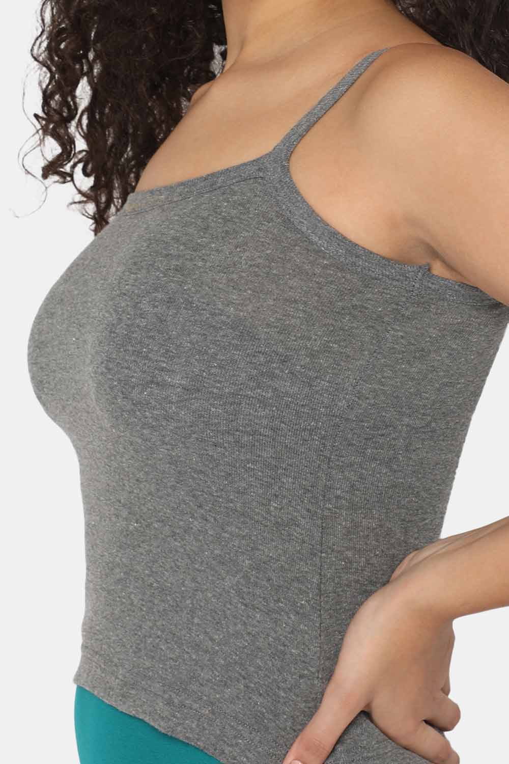 Intimacy Slip Camisole - IN01 Size   S Color ANTHRAMELANGE