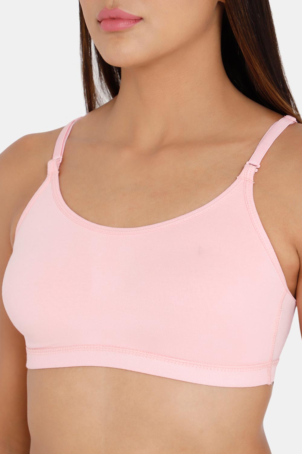 Full Coverage Non-Padded Intimacy Teenager Bra-  Baby Pink