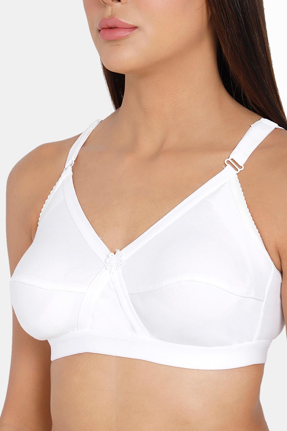 Full Coverage Non-Wired Non-Padded Intimacy Kriss-Kross Everyday Bra -  Prime Shades