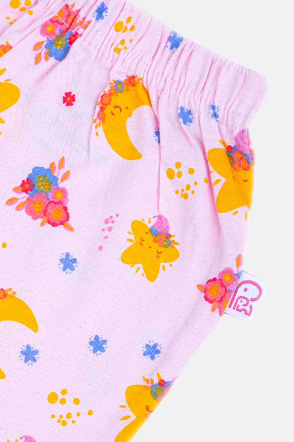Oh Baby Star Print - Shorts SH01 Size   0m-3m Color Crystal Pink
