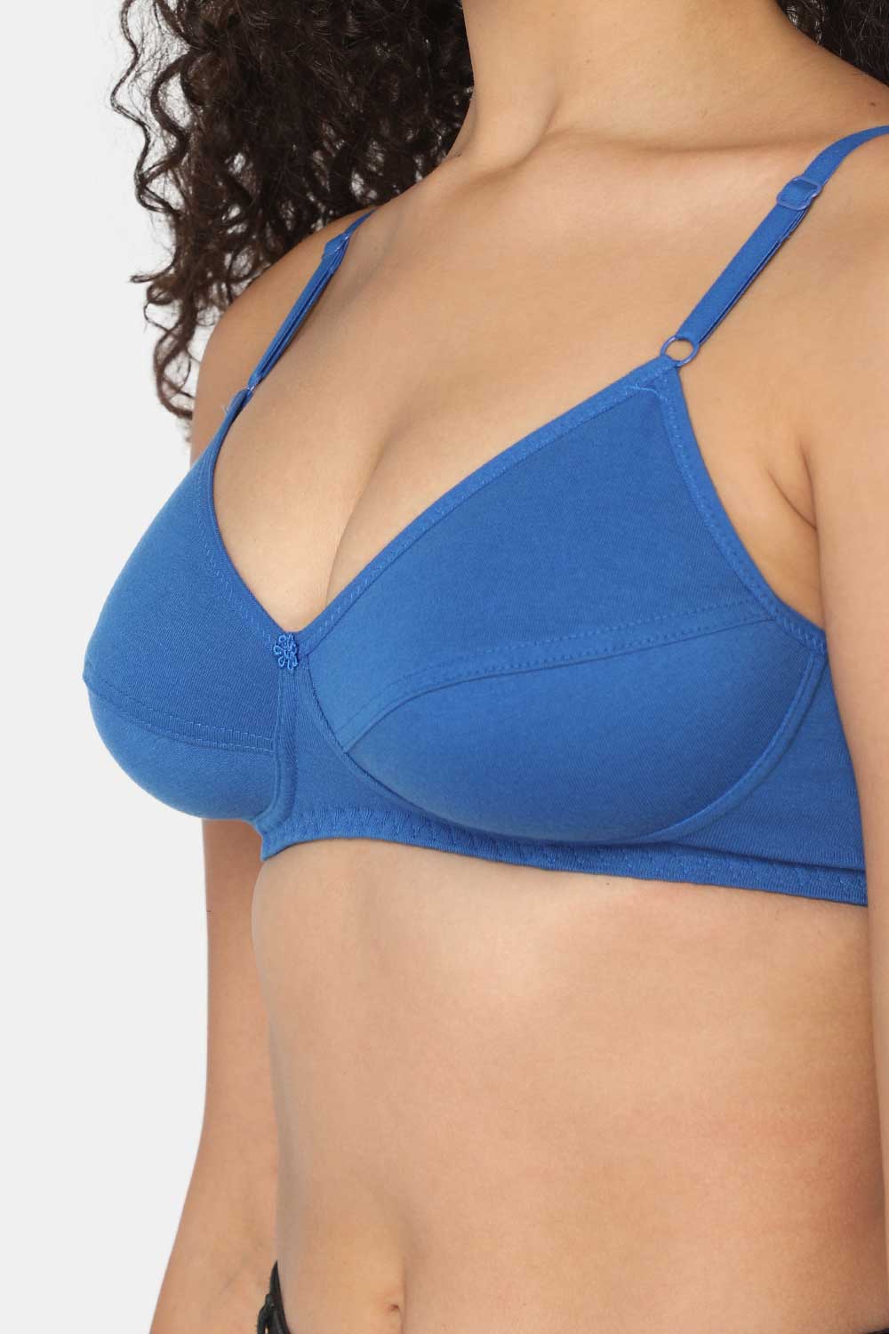 Naiduhall Saree Bra - Glori Size   30B Color BLUEATOLL