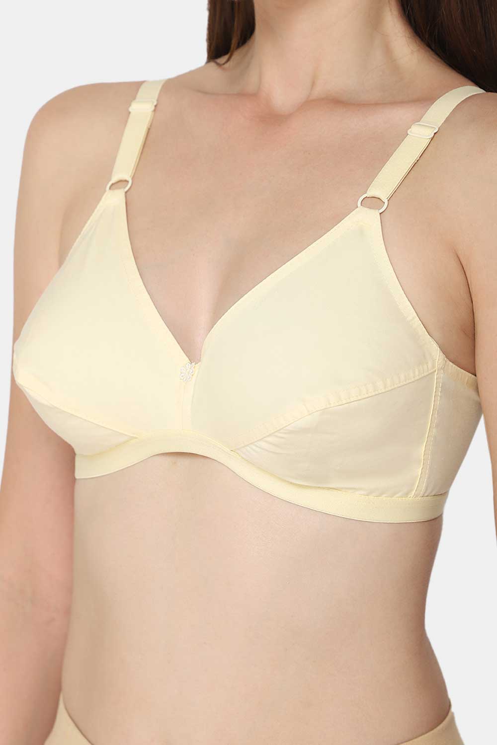 Buy NAIDU HALL Non Wired Non Padded Full Coverage All Day Comfort Cotton Bra  - Bra for Women 24490470