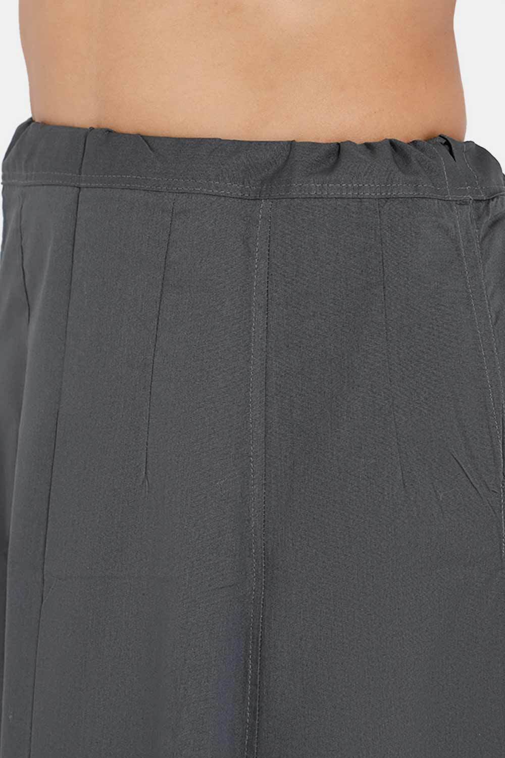 Premium 100% Cotton Saree Inskirt in Popular Colors | Naidu 8-Part Saree Hall Petticoat HC50 - Naidu Hall Family Store