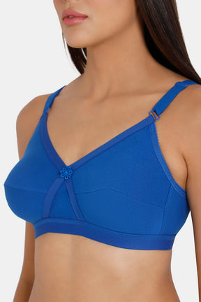 Intimacy Blue Shade Brasserie - KRISS KROSS Size   32B Color Blue Atoll