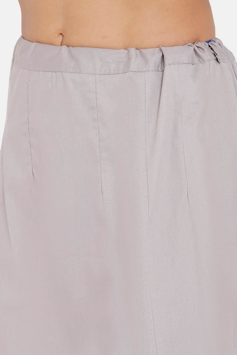 Premium 100% Cotton Saree Inskirt in Popular Colors | Naidu 8-Part Saree Hall Petticoat HC50 - Naidu Hall Family Store