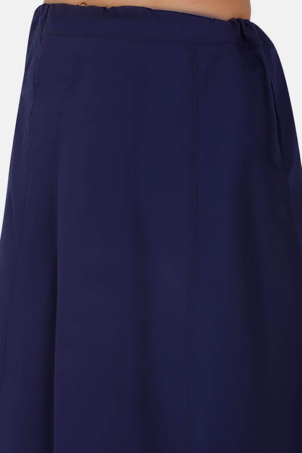Premium 100% Cotton Saree Inskirt in Popular Colors | Naidu 8-Part Saree Hall Petticoat HC50 - Naidu Hall Family Store