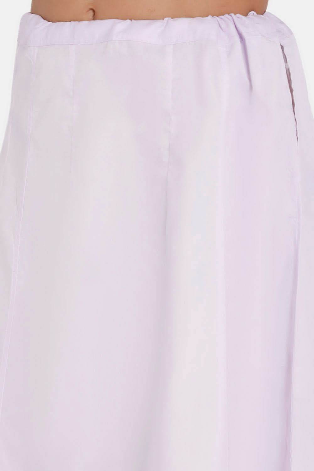Premium 100% Cotton Saree Inskirt in Popular Colors | Naidu 8-Part Saree Hall Petticoat HC44 - Naidu Hall Family Store