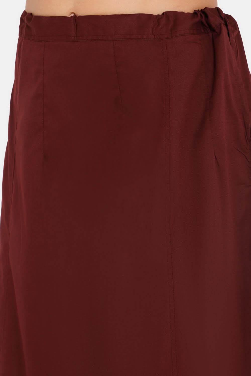 Premium 100% Cotton Saree Inskirt in Popular Colors | Naidu 8-Part Saree Hall Petticoat HC44 - Naidu Hall Family Store