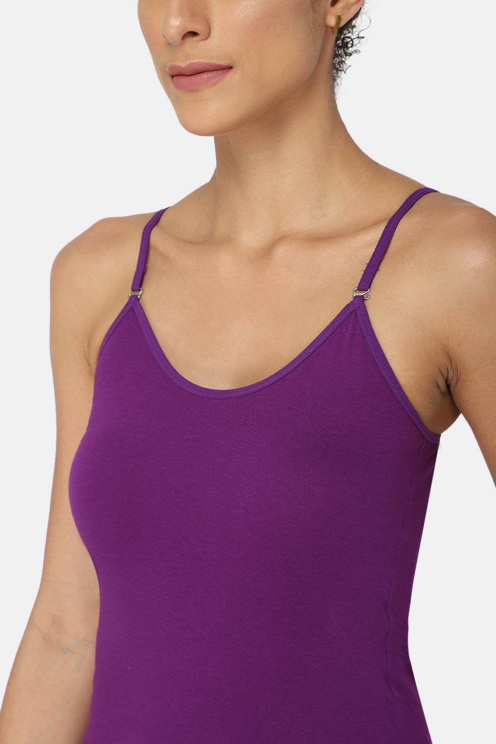 Intimacy Slip Camisole - IN15 Size   M Color Anthra Melange
