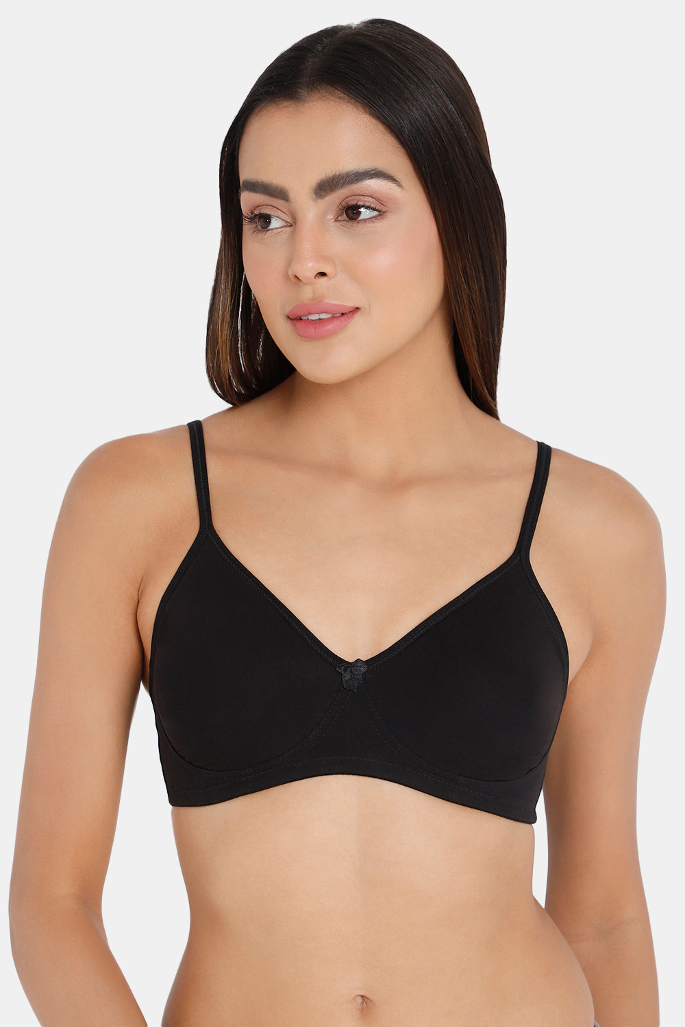 Intimacy Non-Padded Non-Wired T-Shirt Everyday Bra -Black