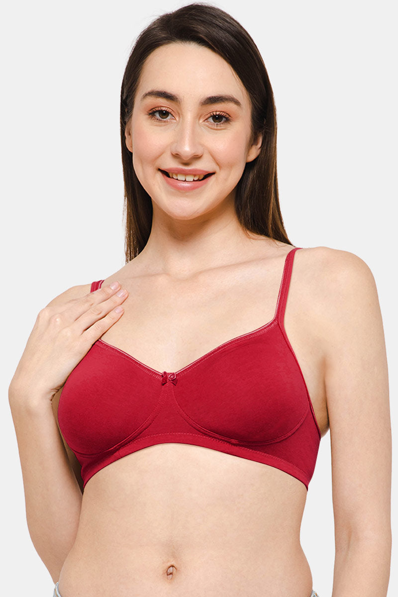 Intimacy Non-Wired Non-Padded T-shirt Saree Bra-Pink