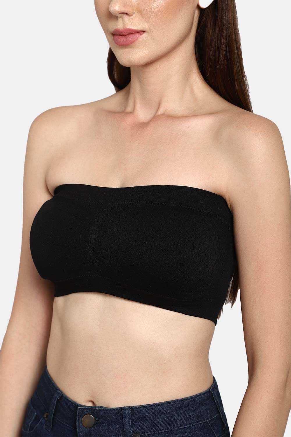 Divine 96%nylon 4% Spandex Women Seamless Tube Bra, For Inner Wear, Size:  Free Size at Rs 135/piece in Mumbai