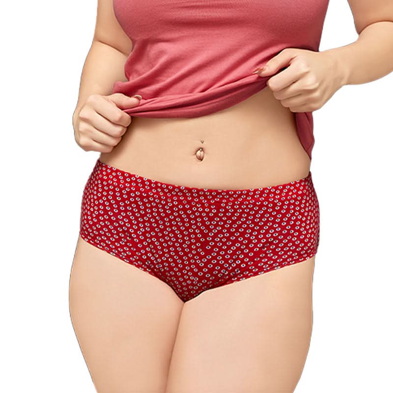 Intimacy Hipster Dark Printed Panty - Inner Elastic -Pack of 3