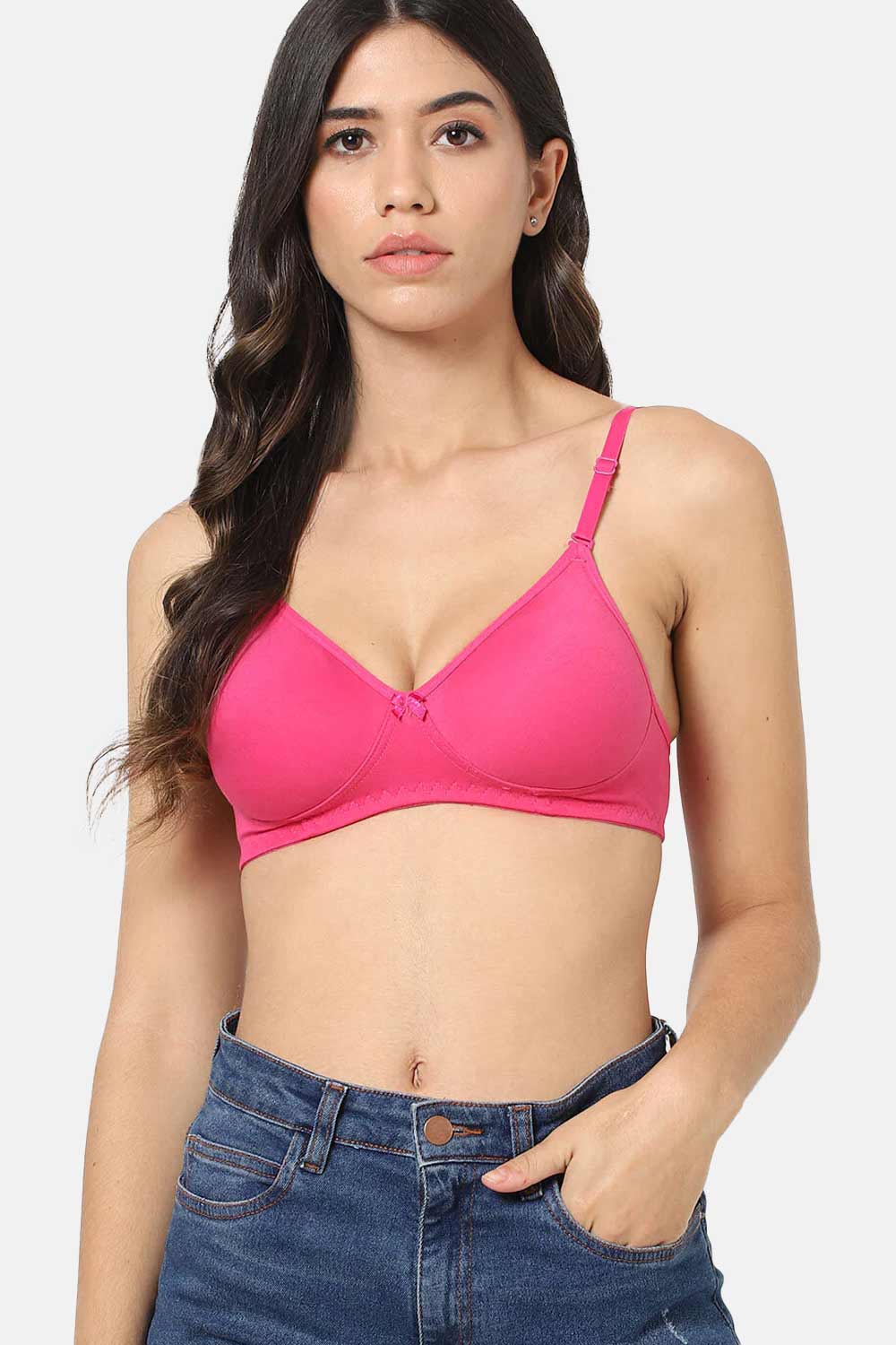 Intimacy  Non-Wired Non-Padded  Everyday T-Shirt Bra- Pink