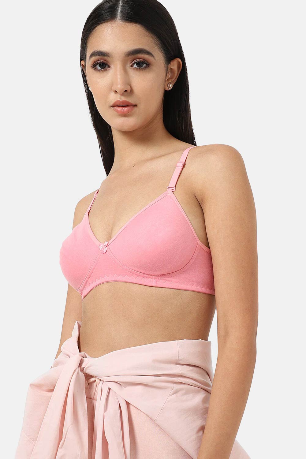 Intimacy  Non-Wired Non-Padded  Everyday T-Shirt Bra-Baby Pink